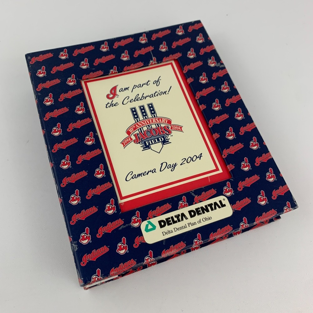 Cleveland Indians Jacobs Field 10th Anniversary 2004 Photo Album Chief Wahoo
